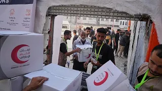 INTERNATIONAL DISTRIBUTION SVCS PLC ADR Au moins 20 morts dans une bousculade sur un site de distribution d&#39;aide à Gaza
