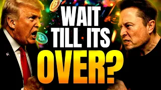 Don&#39;t Touch Crypto Until this Trump vs. Elon Musk Fight is Over!