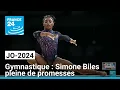 SIMONE - JO-2024 / gymnastique : Simone Biles pleine de promesses • FRANCE 24