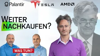TESLA INC. Palantir jetzt kaufen? Tesla, AMD, FED-Zinsentscheid im Fokus