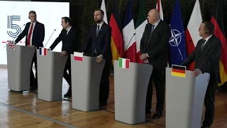 I ministri della Difesa di cinque paesi Nato si confrontano a Varsavia sugli aiuti all&#39;Ucraina