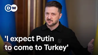Will Putin go to Turkey to meet with Zelenskyy for talks? | DW News