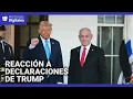 “La Franja de Gaza será nuestra propiedad”: las declaraciones de Trump y la reacción internacional