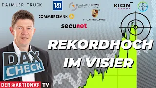 BAYER AG NA O.N. DAX-Check LIVE: 1&amp;1, Bayer, Commerzbank, Daimler Truck, Kion, Porsche AG, Salzgitter, Secunet
