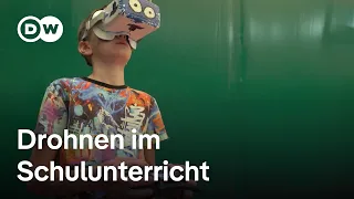 Drohnenbau und Fliegen als Schulfach in der Ukraine | DW Nachrichten