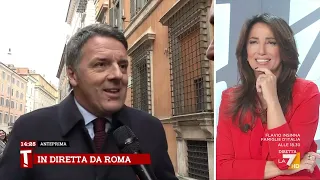 Renzi: &quot;Il cappotto come Obama? Non l&#39;ho mai visto con il cappotto... Salvini è un cosplayer ...