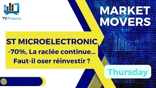 ST MICROELECTRONICS :  -70%, La raclée continue... Faut-il oser réinvestir ? | James D Touati - MM