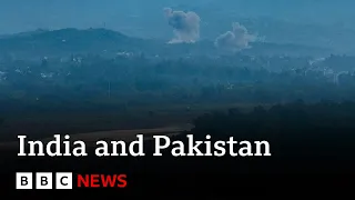 India and Pakistan accuse each other of firing missiles at airbases | BBC News