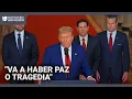 Trump amenaza a Irán con más ataques si no “hace la paz” y detalla bombardeos en sitios nucleares