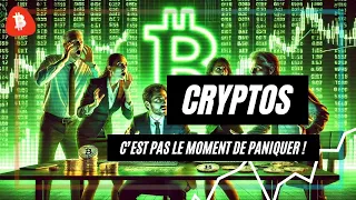 BITCOIN CRYPTO : TOUT LE MONDE PANIQUE MAIS C&#39;EST UNE OPPORTUNITÉ D&#39;ACHAT ! BITCOIN, ETH, SOLANA, DOGE...