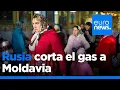 Rusia corta su suministro de gas a Moldavia a partir del 1 de enero: "Es un chantaje energético"