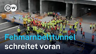 Nächster Meilenstein beim längsten Tunnel in Fertigbauweise | DW Nachrichten