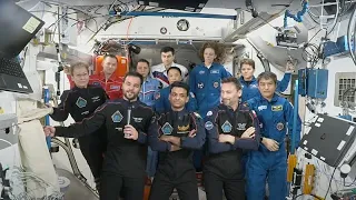 Astronauts from Poland, Hungary and India head back to Earth ending first ISS mission
