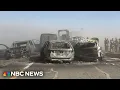 4 dead, several injured after multi-vehicle chain reaction crash in Arizona