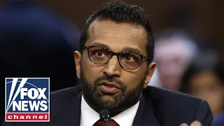 Dems rail against Kash Patel at FBI HQ ahead of confirmation vote