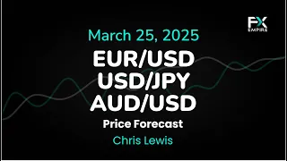 AUD/USD EUR/USD, USD/JPY, AUD/USD Price Forecast Today: Euro, Yen, Dollar Technical Analysis (March 25)