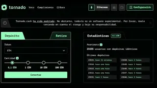 TORNADO CASH Mezclador #tornadocash por primera vez se sanciona una herramienta a un código fuente: muy peligroso