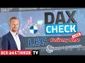 LEG IMMOBILIEN SE NA O.N. - DAX-Check LIVE: Aroundtown, BMW, Continental, Delivery Hero, LEG Immobilien im Fokus