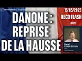 DANONE : Reprise de la hausse - 100 % Marchés