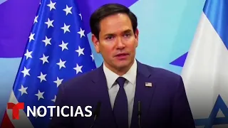 Marco Rubio llega a Israel para ratificar el apoyo del Gobierno de Trump