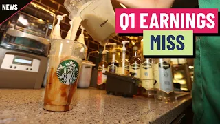 STARBUCKS CORP. Starbucks had a rough first quarter despite changes