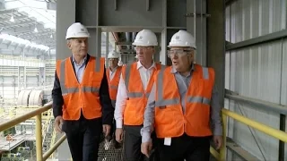 TENARIS Macri visitó en Texas las plantas de las petroleras Tenaris y Dow