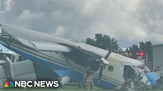 Multiple people injured after skydiving plane crash in Tennessee