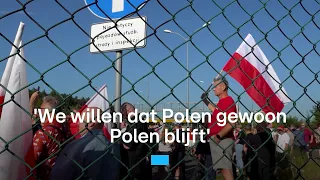 Zo houdt burgerwacht migranten tegen aan Pools-Duitse grens | RTL Nieuws