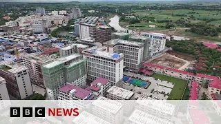 Inside the brand new city &#39;built on scams&#39; on the Myanmar-Thai border | BBC News