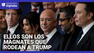 S&U PLC [CBOE] ¿Quiénes son los magnates que rodearon a Trump en su toma de posesión?