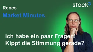Renes Marke Minutes - Gute Quartalszahlen, wacklige Stimmung? Trump vs Powell! EZB Zinsentscheidung!