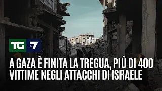 A Gaza è finita la tregua, più di 400 vittime negli attacchi di Israele