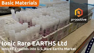 IONIC RARE EARTHS LIMITED Ionic Rare Earths eyes rare earth expansion in US