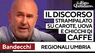 S&U PLC [CBOE] Il discorso strampalato di Bandecchi su carote, uova e chicchi di caffè