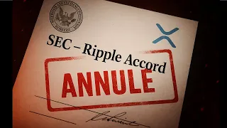 RIPPLE COUP DE THÉÂTRE : L’ACCORD ENTRE LA SEC ET RIPPLE REJETÉ ! ACTUS CRYPTO 16/05/2025