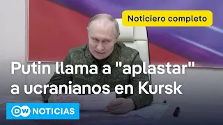 🔴 DW Noticias 12.03.2025: Ejército ucraniano admite repliegue parcial en la región rusa de Kursk