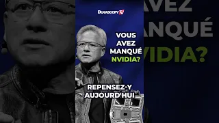 NVIDIA CORP. Vous avez manqué Nvidia ? Repensez-y aujourd&#39;hui