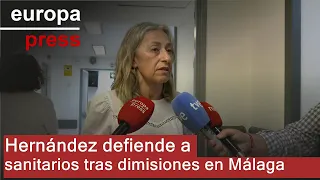 Hernández (Salud Andalucía): &quot;El sistema sanitario es uno de los más robustos&quot;