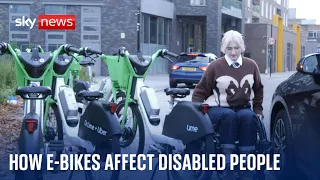 How poorly parked e-bikes affect disabled people