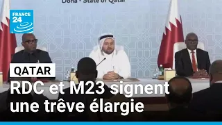 La République démocratique du Congo et le M23 signent une trêve élargie au Qatar