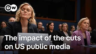 US Congress approves spending cuts slashing public media | DW News