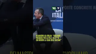 #Delmastro ad Atreju: &quot;Vogliamo prendere per la pelle del c**o chi occupa la casa degli anziani”