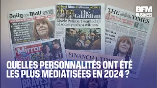 Quelles personnalités ont été les plus médiatisées en 2024?