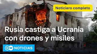 🔴 DW Noticias del 7 de junio: Lluvia de misiles y drones deja al menos ocho muertos en Ucrania