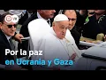 Francisco rechaza el rearme en su mensaje de Pascua