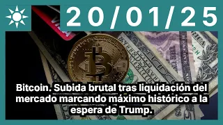 BITCOIN Bitcoin. Subida brutal tras liquidación del mercado marcando máximo histórico a la espera de Trump.