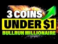 Top 3 Coins Altcoins Under $1 - Explosive Potential