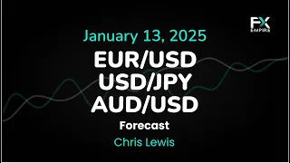 AUD/USD EUR/USD, USD/JPY, AUD/USD Price Forecast Today: Euro, Yen, Dollar Technical Analysis (January 13)