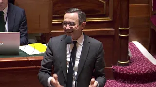 Narcotrafic : Bruno Retailleau dit &quot;un immense merci&quot; au Sénat qui a voté le texte à l&#39;unanimité