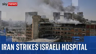 Iran strike on Israeli hospital leaves many injured